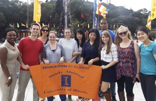 Education at Illinois students in Hong Kong